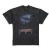 Paris Moon T-skjorte med dobbel front, oversized «Black» 791615TQVY22020