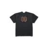 Paris Moon T-skjorte med dobbel front, oversized «Black» 791615TQVY22020