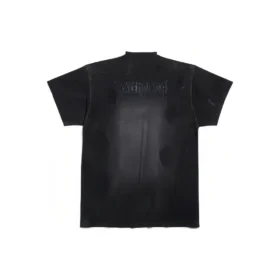 Paris Moon T-skjorte, oversized «Black Faded» 739028TOVE41055