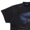 Paris Moon T-skjorte, oversized «Black Faded» 739028TOVE41055