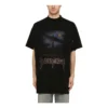 Paris Moon T-skjorte Oversized «Black Faded» 739028TQVX61055