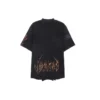 Paris Moon Upside Down T-skjorte, oversized «Black Faded» 698811TOVT31055
