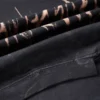 Paris Moon Upside Down T-skjorte, oversized «Black Faded» 698811TOVT31055