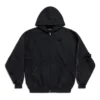 Paris Moon yttertøy med glidelås og hette, oversized «Black» 744444TOVE51055