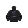 Paris Moon yttertøy med glidelås og hette, oversized «Black» 744444TOVE51055