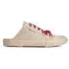 Paris Mules «Hvit slitt bomull og hvit gummi» 693952W3PA59060