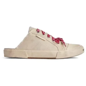 Paris Mules «Hvit slitt bomull og hvit gummi» 693952W3PA59060