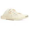 Paris Mules «Hvit slitt bomull og hvit gummi» 693953W3RC69090