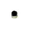 Paris Mules «Black Destroyed Cotton and White Rubber» 693952W3RC31090