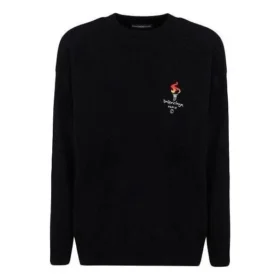 Paris-OL-genser med rund hals «Black» 621032T41041070