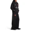 Paris Soccer-hettegenser med glidelås, medium passform «Black White» 744457TPVS61070