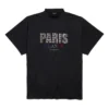 Paris Strass T-skjorte Oversized «Black» 787349TRVL51000