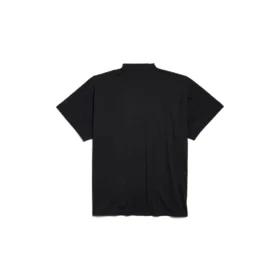 Paris Strass T-skjorte Oversized «Black» 787349TRVL51000