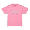 Paris Strass T-skjorte, smal passform «Pink Faded» 809122TRVL59568