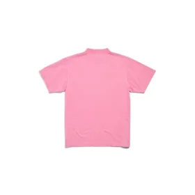 Paris Strass T-skjorte, smal passform «Pink Faded» 809122TRVL59568