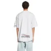 Paris Upside Down T-skjorte, oversized «White» 698811TMVC9900