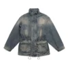 Parkasjakke «Light Blue» 750946TNW654036