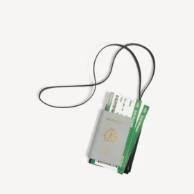 Pass-telefonholder for menn i Balenciaga-grå