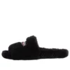 Pelsbelagte sandaler «Black» 654747W2DO11096