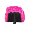 Pelsbelagte sandaler med 80 mm hæler «Pink» 656632W2DO15096