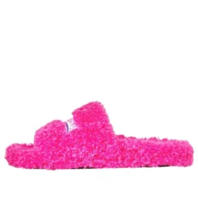Pelsbelagte sandaler «Pink» 654261W2DO15096