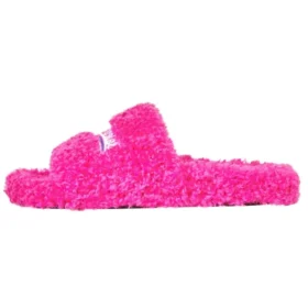 Pelsbelagte sandaler «Pink» 654261W2DO15096