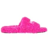 Pelsbelagte sandaler «Pink» 654261W2DO15096