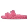 Pelsbelagte sandaler «Pink» 654261W2DO15596