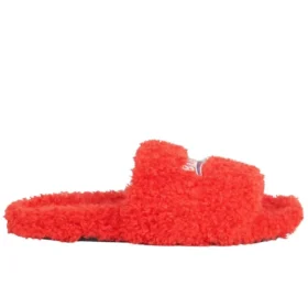 Pelsbelagte sandaler «Red» 654261W2DO16596
