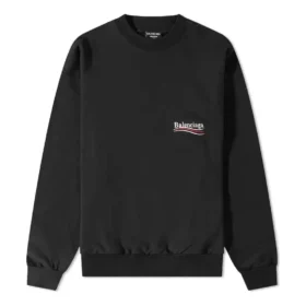 Political Campaign-genser med rund hals «Black» 697869TKVI91070
