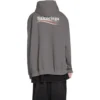 Political Campaign Large Fit-hettegensere «Grey» 620973TNVG6
