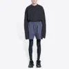 Political Campaign Sweat Shorts «Dark Grey» 676137TKVI91366