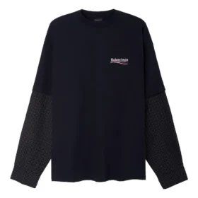 Political Campaign-T-skjorte med lag på lag, oversized «Black» 698631TKVJ19070 Political Campaign-T-skjorte med lag på lag, oversized «Black» 698631TKVJ19070