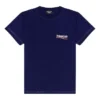 Political Campaign-T-skjorte, medium passform «Pacific Blue White» 620967TKVJ11195