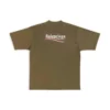 Political Campaign-T-skjorte, stor passform «Khaki» 641675TKVJ12463