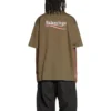 Political Campaign-T-skjorte, stor passform «Khaki» 641675TKVJ12463