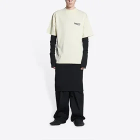 Political Campaign-T-skjorte, stor passform «Off White» 641675TKVJ18962 Political Campaign-T-skjorte, stor passform «Off White» 641675TKVJ18962