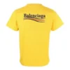 Political Campaign-T-skjorte, stor passform «Yellow» 620967TKVJ17442