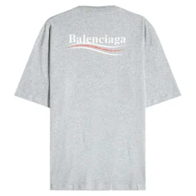 Politisk logo-T-skjorte i bomull «Grå» BLGA-508203-TAV44-GY Politisk logo-T-skjorte i bomull «Grå» BLGA-508203-TAV44-GY