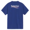 Politisk logo-T-skjorte i bomullsjersey BLGA-508203-TAV44-BL