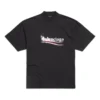 Politisk sjablong-T-skjorte «Black White» 764235TQVI51569