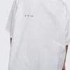 Poplin-skjorte med korte ermer «Hvit» 751920TNM609000