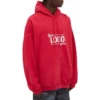 Popover-hettegenser med logo «Raspberry White» 651799-TKV83-6295