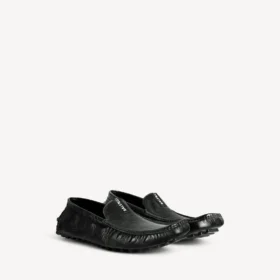 Portofino-loafer for menn i svart