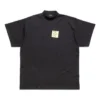 Post It T-skjorte, oversized «Washed Black» 739028TOVD41055