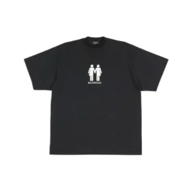 Pride 22 Oversized bomulls-T-skjorte «Black White» 694576TMVO21070