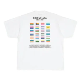 Pride 22 Oversized bomulls-T-skjorte «White Black» 694576TMVO20904