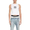 Pride 22 tank-top «White Black» 698102TMVO40904