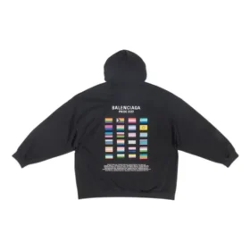 Pride-hettegenser, boksformet passform «Black» 651799TMVO31070 Pride-hettegenser, boksformet passform «Black» 651799TMVO31070