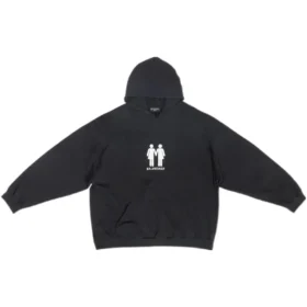 Pride-hettegenser, boksformet passform «Black» 651799TMVO31070 Pride-hettegenser, boksformet passform «Black» 651799TMVO31070